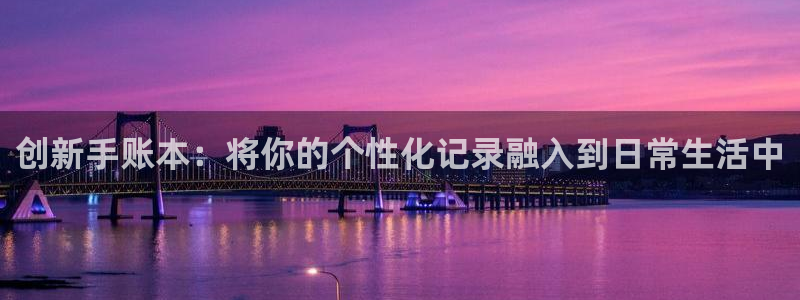 天顺娱乐20i判官333OO：创新手账本