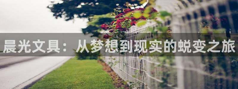 天顺娱乐妊78778：晨光文具：从梦想到