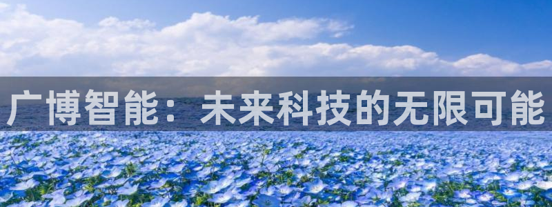 天顺娱乐视二下27：广博智能：未来科技的